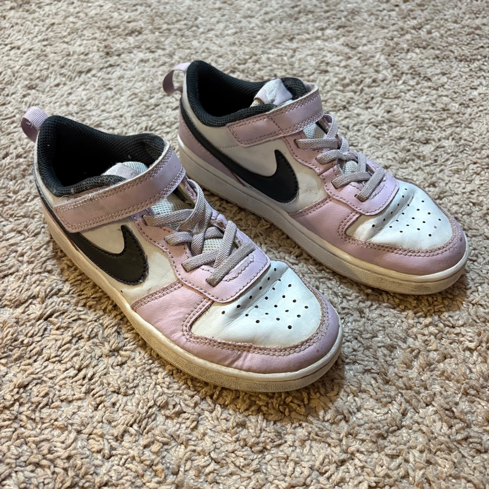 Nike Court Borough Low 2 'Pink Black' size 2.5